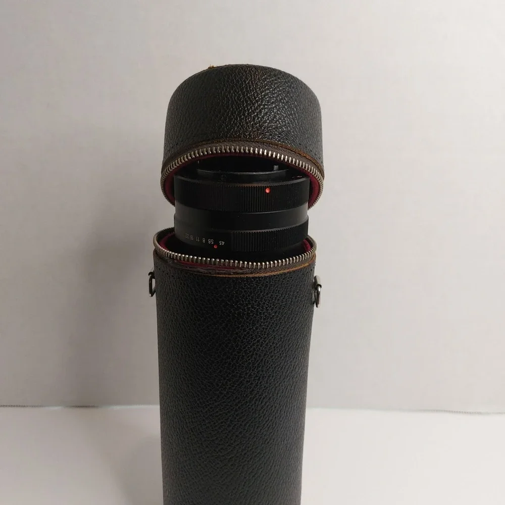 Hanimex Auto Tele-Zoom 90-230mm f/4.5 Lens Olympus OM Mount w/ Case